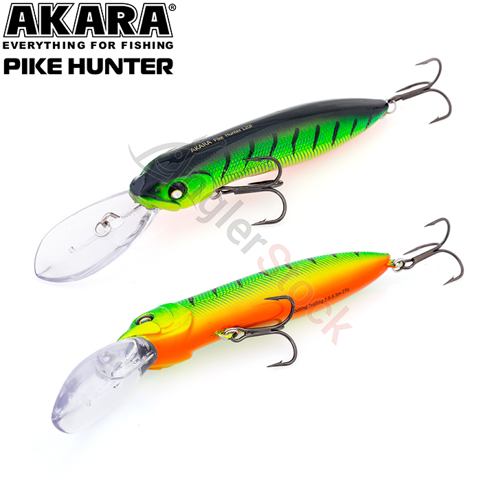 Воблер Akara Pike Hunter 120F 27 г. 120мм, цвет A99