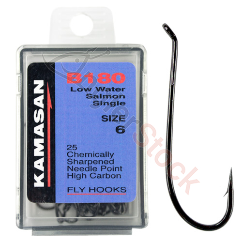 Крючки Kamasan B180-4 Low water Salmon Single