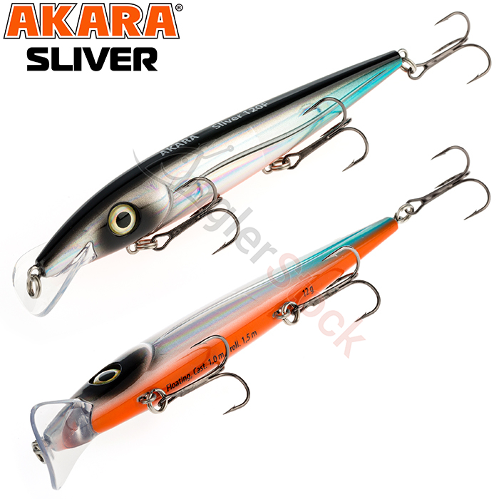 Воблер Akara Sliver 120 12 г. 120мм, цвет A9