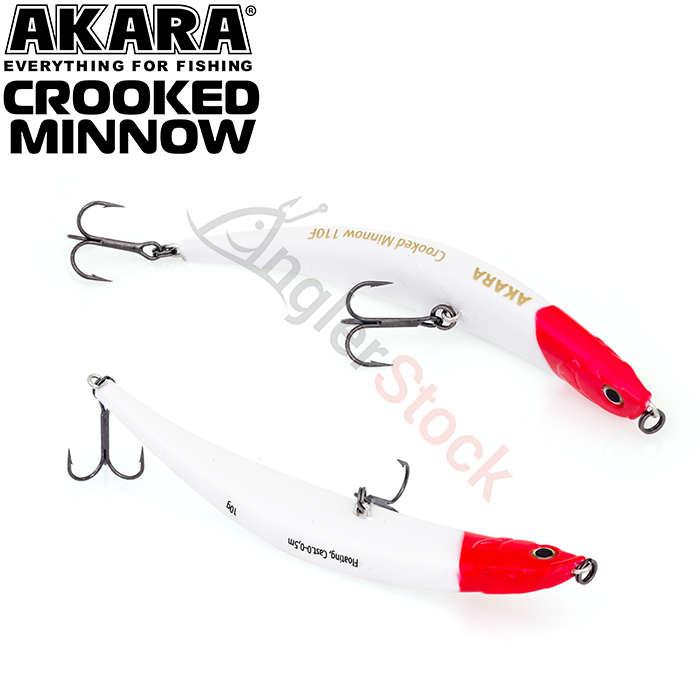 Воблер Akara Crooked Minnow 110F 10 г. 110мм, цвет A1