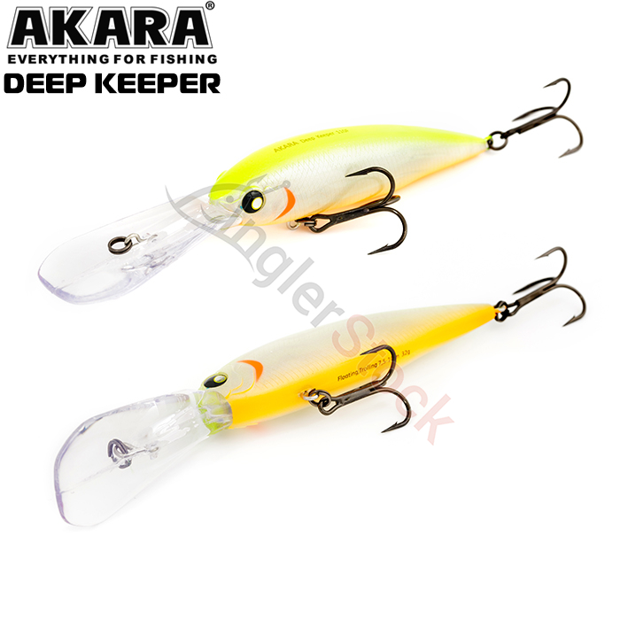 Воблер Akara Deep Keeper 110F 32 г. 110мм, цвет A125