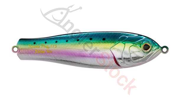 Блесна колеблющаяся Strike Pro Salmon Profy 115, 115 мм, 45 гр, Тройник, цвет: 692-713-RP Pacific Sa