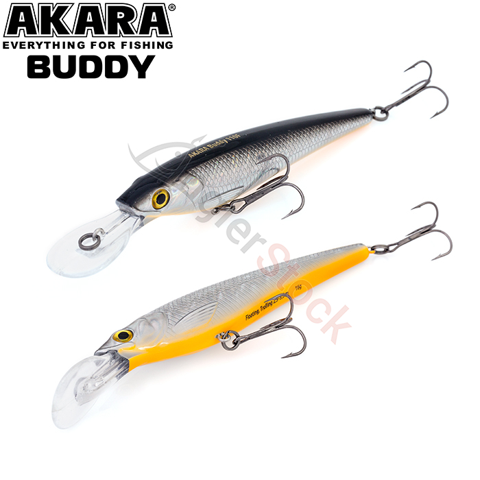 Воблер Akara Buddy 110F 16 г. 110мм, цвет A83