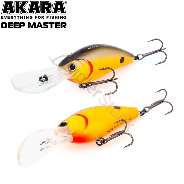 Воблер Akara Deep Master 60 F 12 г. 60мм, цвет A19