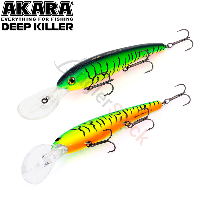 Воблер Akara Deep Killer 120 F 20 г. 120мм, цвет A68