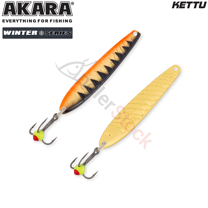 Блесна зимняя Akara Ice Kettu 40мм, 4г, цвет 31-Go/Go