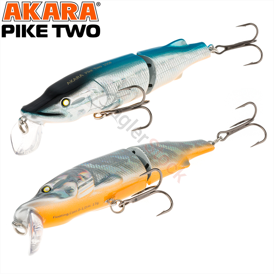Воблер Akara Pike Two 100F 17 г. 100мм, цвет A82