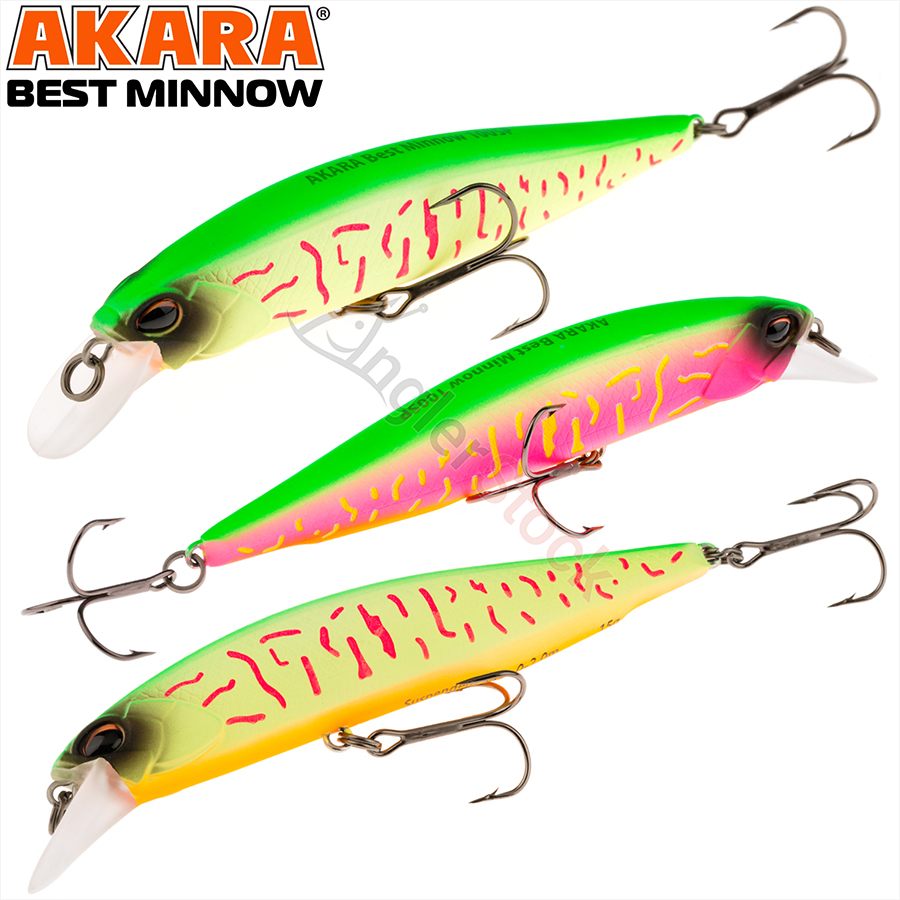 Воблер Akara Best Minnow 15 г. 100мм, цвет A207/161