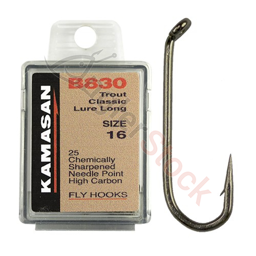 Крючки Kamasan B830-16 Trout Classic Lure Long