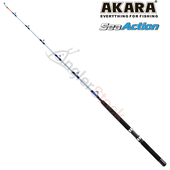 Спиннинг одночастный стекло Akara Sea Action (550-100) 180см