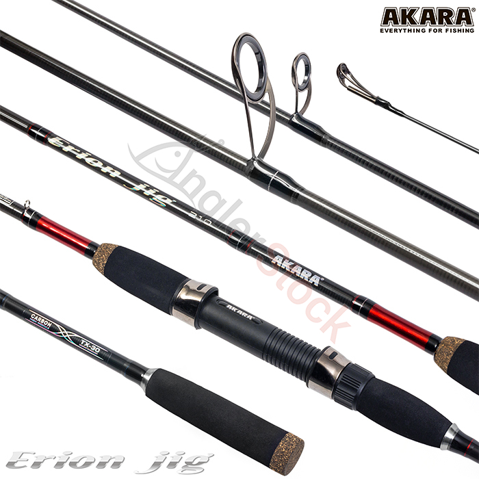 Спиннинг Akara Erion Jig TX-30 (10-30) 210см