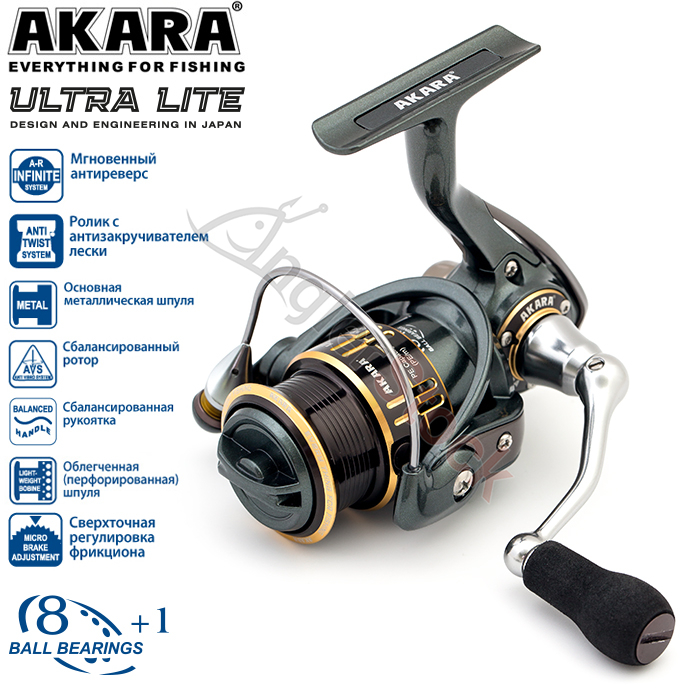 Катушка безынерционная Akara Ultra Lite