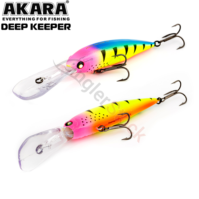 Воблер Akara Deep Keeper 110F 32 г. 110мм, цвет A124