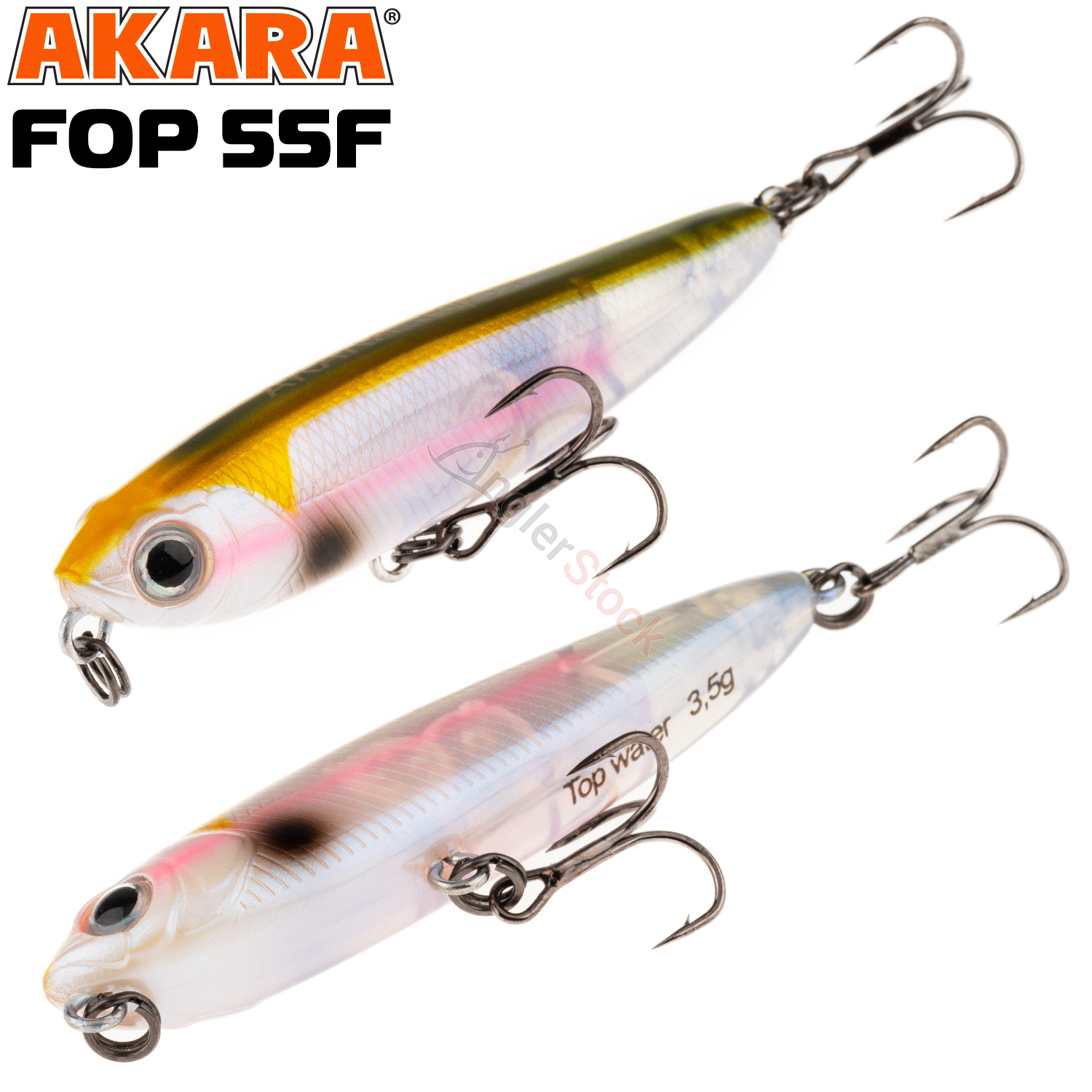 Воблер Akara Fop 55F 3,5 г. 55мм, цвет A77