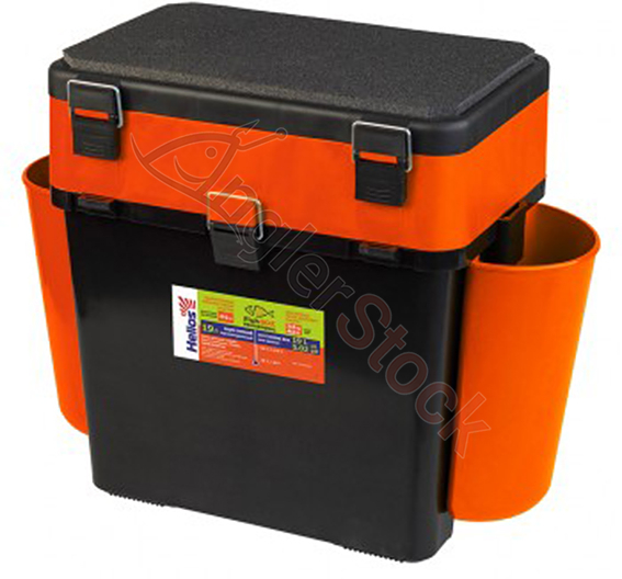 Ящик зимний "FishBox" (19л) оранжевый Helios