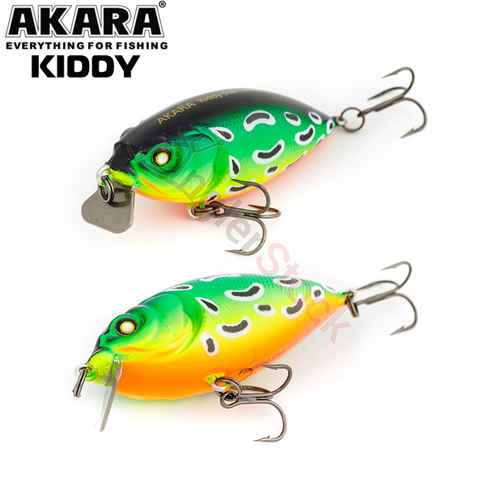 Воблер Akara Kiddy 55F 9 г. 55мм, цвет A117