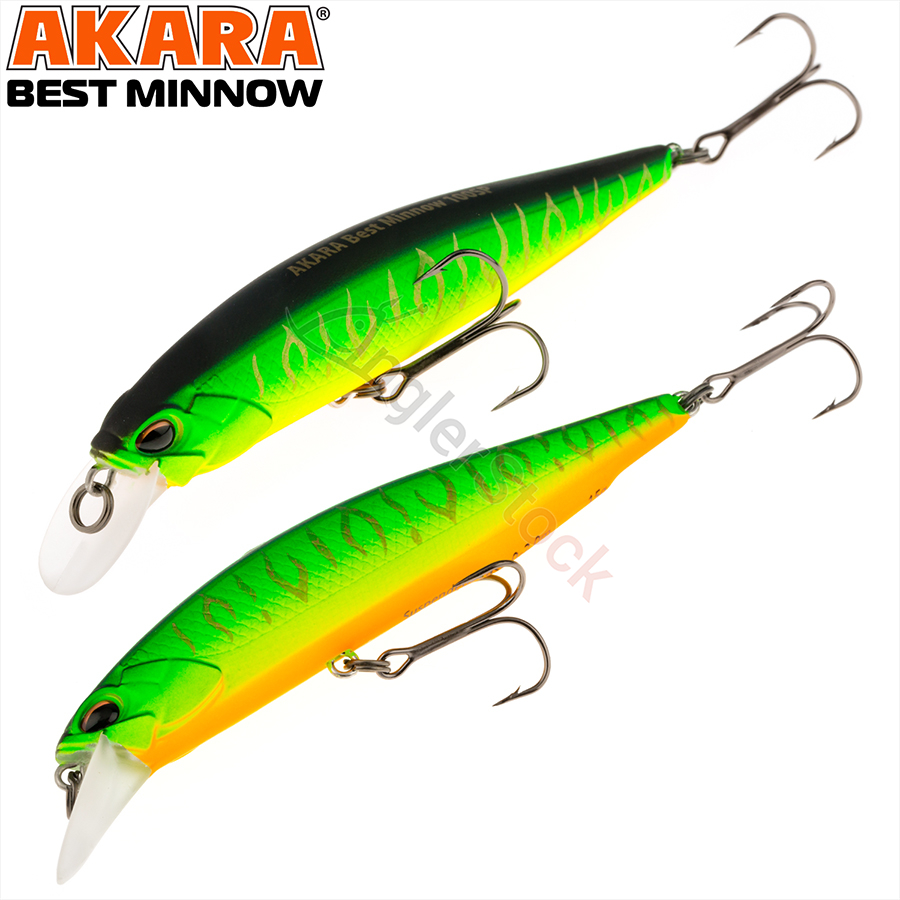 Воблер Akara Best Minnow 15 г. 100мм, цвет A20