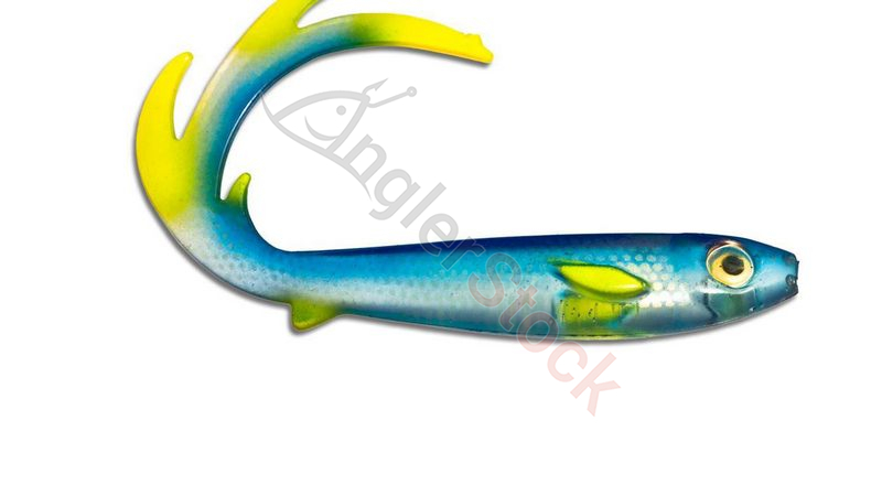 Силиконовая приманка Flatnose Dragon, 270 мм, 50 гр, цвет: Clear Blue Lemonade, (FN-D_CBL-03)