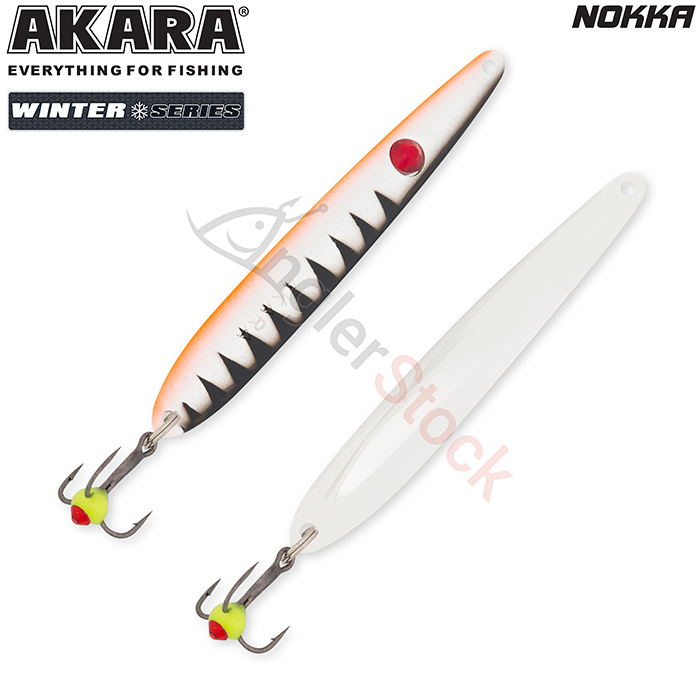 Блесна зимняя Akara Ice Nokka 60 7 г, цвет 31-Sil/Sil