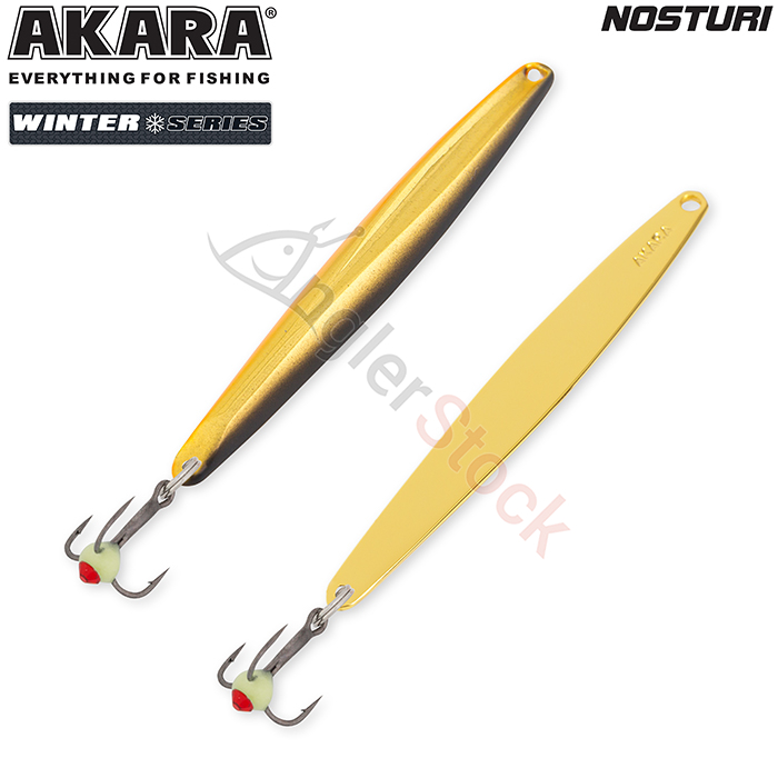 Блесна зимняя Akara Ice Nosturi 60мм, 6г, цвет 21-GO/GO