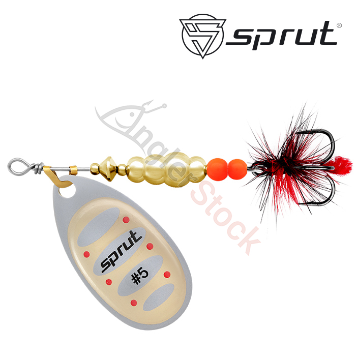 Блесна Вращающаяся Sprut Alba Ball System Spinner #5 (19g/PTG)