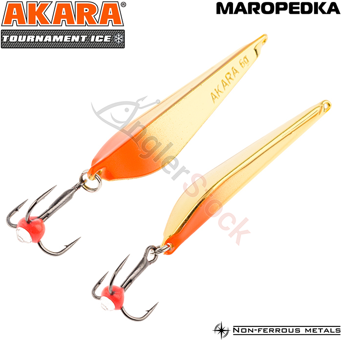 Блесна зимняя Akara Maropedka (Маропедка) Tournament Ice 35 4 г, цвет 3/Go