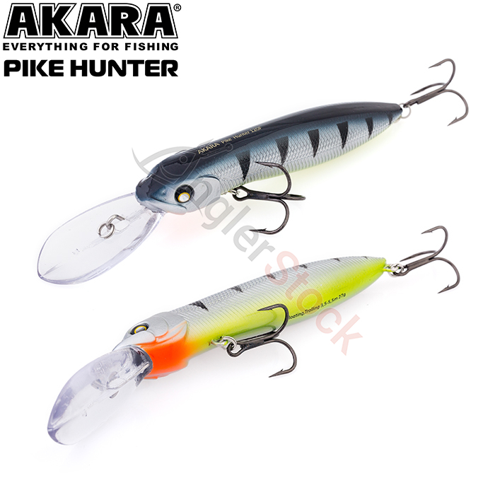 Воблер Akara Pike Hunter 120F 27 г. 120мм, цвет A26