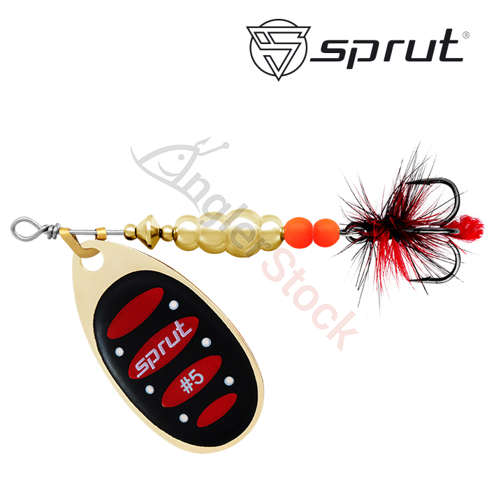 Блесна Вращающаяся Sprut Alba Ball System Spinner #5 (19g/GBKR)
