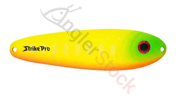 Блесна колеблющаяся Strike Pro BUSTER SPOON 140, 140 мм, 45 гр, Тройник, (ST-017#A178S/CP)