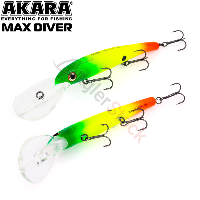 Воблер Akara Max Diver 120 F 21 г. 120мм, цвет A21