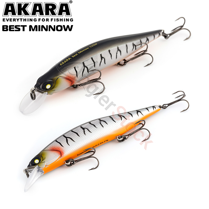 Воблер Akara Best Minnow 15 г. 100мм, цвет A109