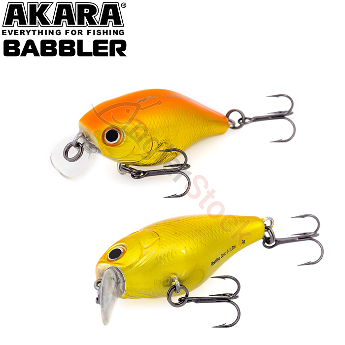 Воблер Akara Babbler 40F 3 г. 40мм, цвет A86