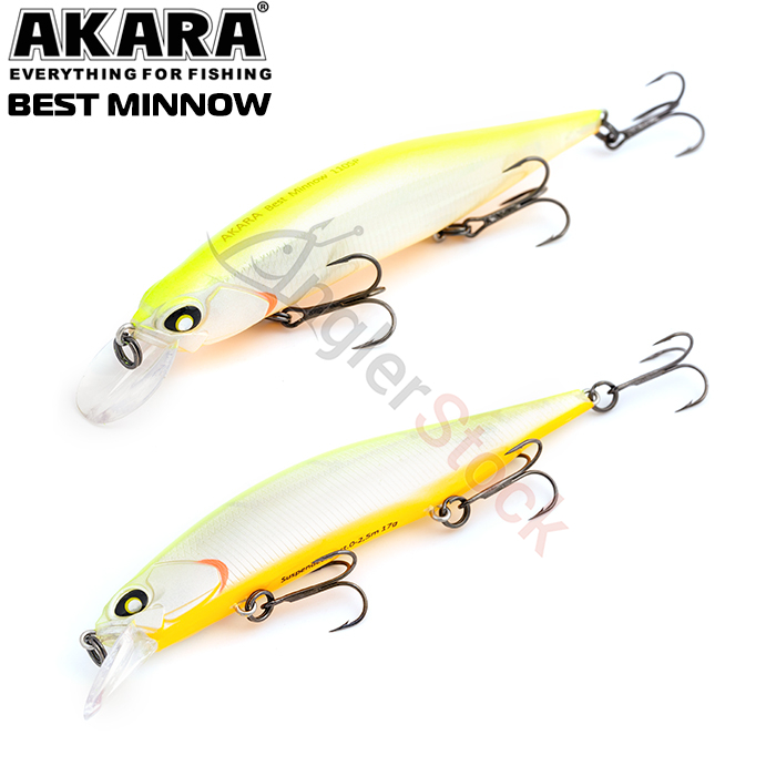 Воблер Akara Best Minnow 15 г. 100мм, цвет A125