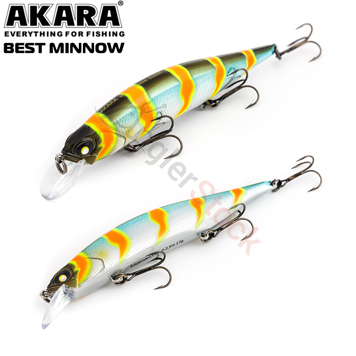 Воблер Akara Best Minnow 15 г. 100мм, цвет A106