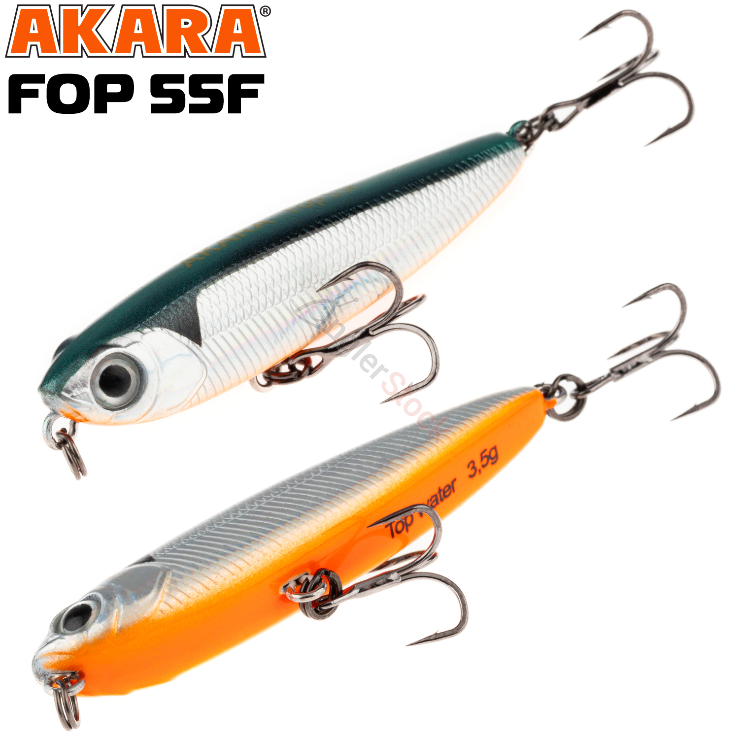 Воблер Akara Fop 55F 3,5 г. 55мм, цвет A23