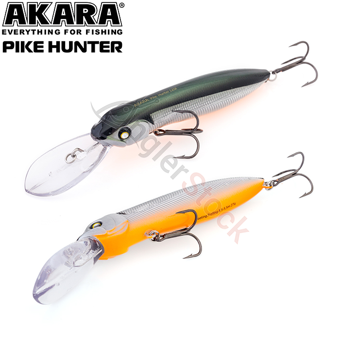 Воблер Akara Pike Hunter 120F 27 г. 120мм, цвет A23