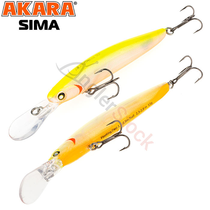 Воблер Akara Sima 90F 12 г. 90мм, цвет A127