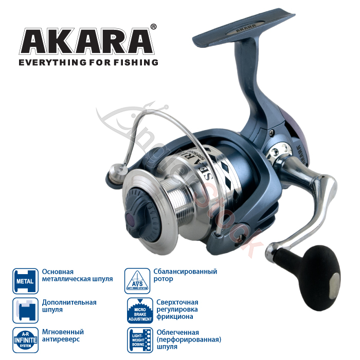 Катушка безынерционная Akara Sea Rider SRF5000 4+1bb з/ш