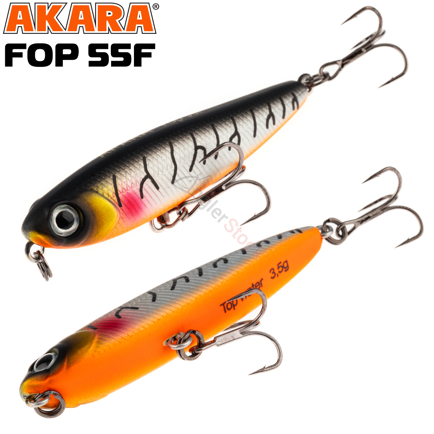 Воблер Akara Fop 55F 3,5 г. 55мм, цветA109