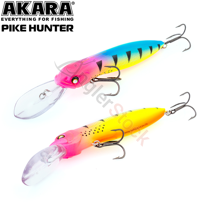 Воблер Akara Pike Hunter 120F 27 г. 120мм, цвет A124