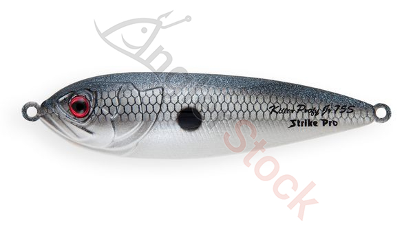 Блесна колеблющаяся Strike Pro KILLER PROFY 75S, 75 мм, 11 гр, Одинарный-незацепляйка, цвет: SM37F B