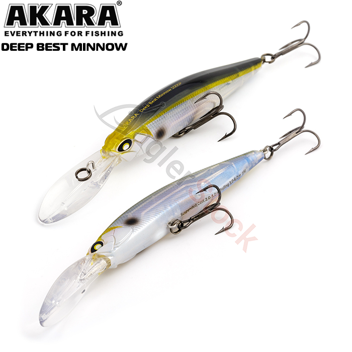 Воблер Akara Deep Best Minnow 100SP 16 г. 100мм, цвет A77