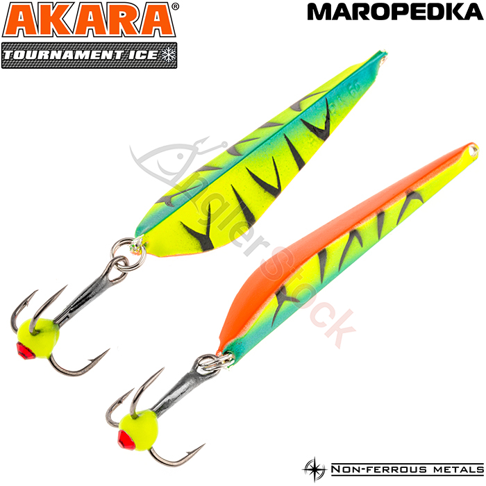 Блесна зимняя Akara Maropedka (Маропедка) Tournament Ice 100 100мм, 18г, цвет 35