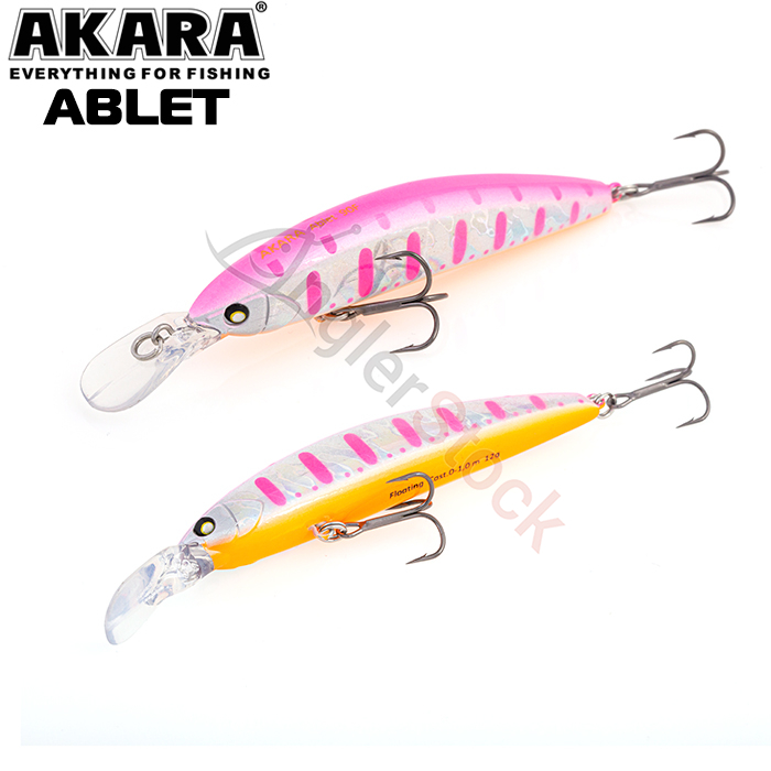 Воблер Akara Ablet 90F 12 г. 90мм, цвет A162