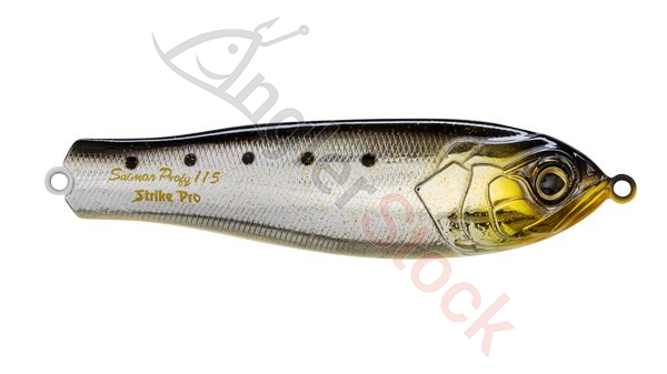 Блесна колеблющаяся Strike Pro Salmon Profy 115, 115 мм, 45 гр, Тройник, (PST-03A#A176E/A176E)