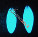 Мормышка корюшиная "Рыбка"  синий фосфор
Крючок #8, 10штук