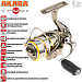 Катушка безынерционная Akara Teuri 1504 UL 6+1 bb