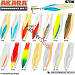 Блесна зимняя Akara Tournament Ice Stik 80мм, 20г, цвет 32 фосфорн