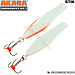 Блесна зимняя Akara Tournament Ice Stik 80мм, 20г, цвет 32 фосфорн