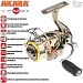 Катушка безынерционная Akara Teuri 1504 UL 6+1 bb